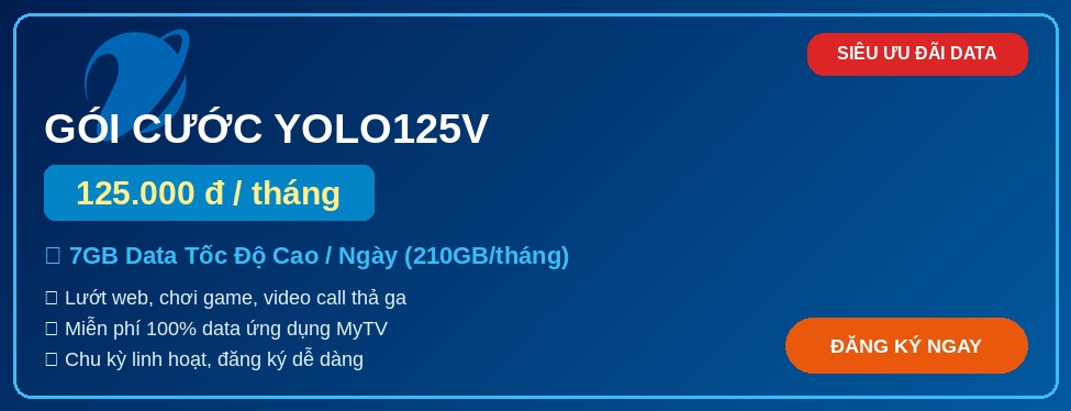 Gói cước YOLO125V